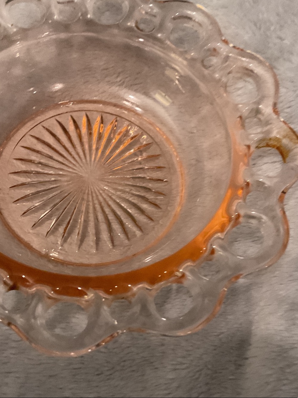 Anchor Hocking Pink Depression Glass Bowl - Picture 5 of 7